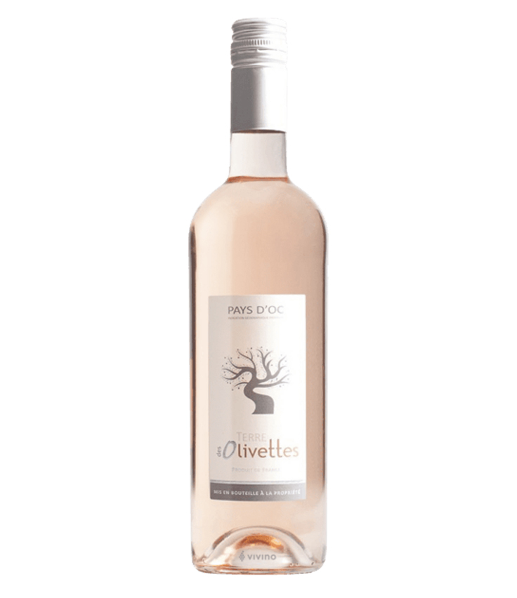 Terre des Olivettes Rosé, Carignan/Cinsault/Syrah, Languedoc Pays d\'Oc  2022, France - Boutique Wines Store